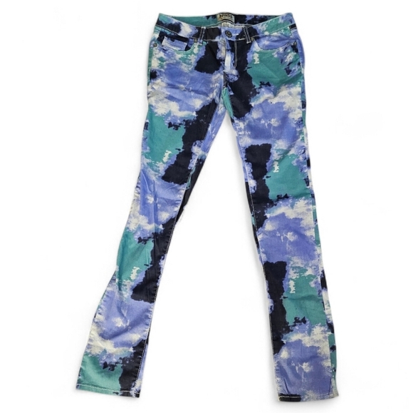Mudd Pants - Y2K Mudd SZ 3 Pastel Tie Dye Skinny Pants